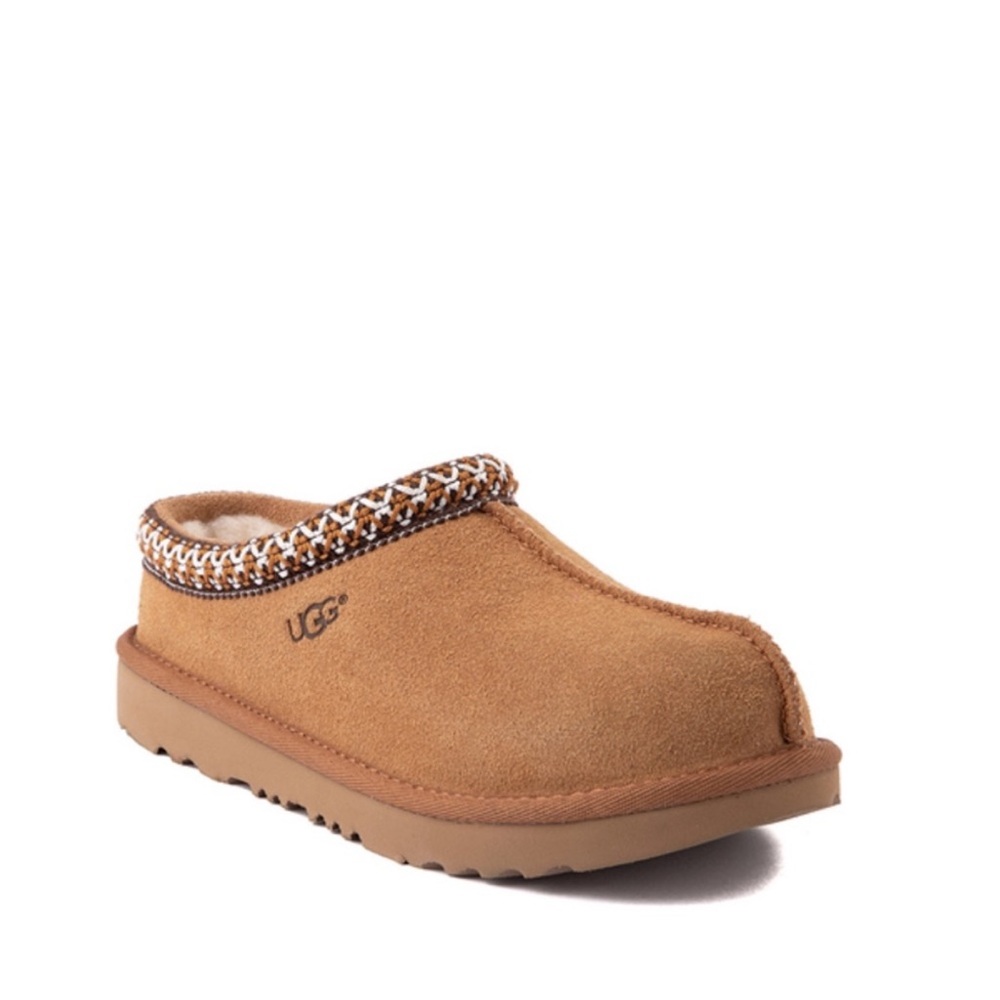UGG Kids Tan Cozy Slippers